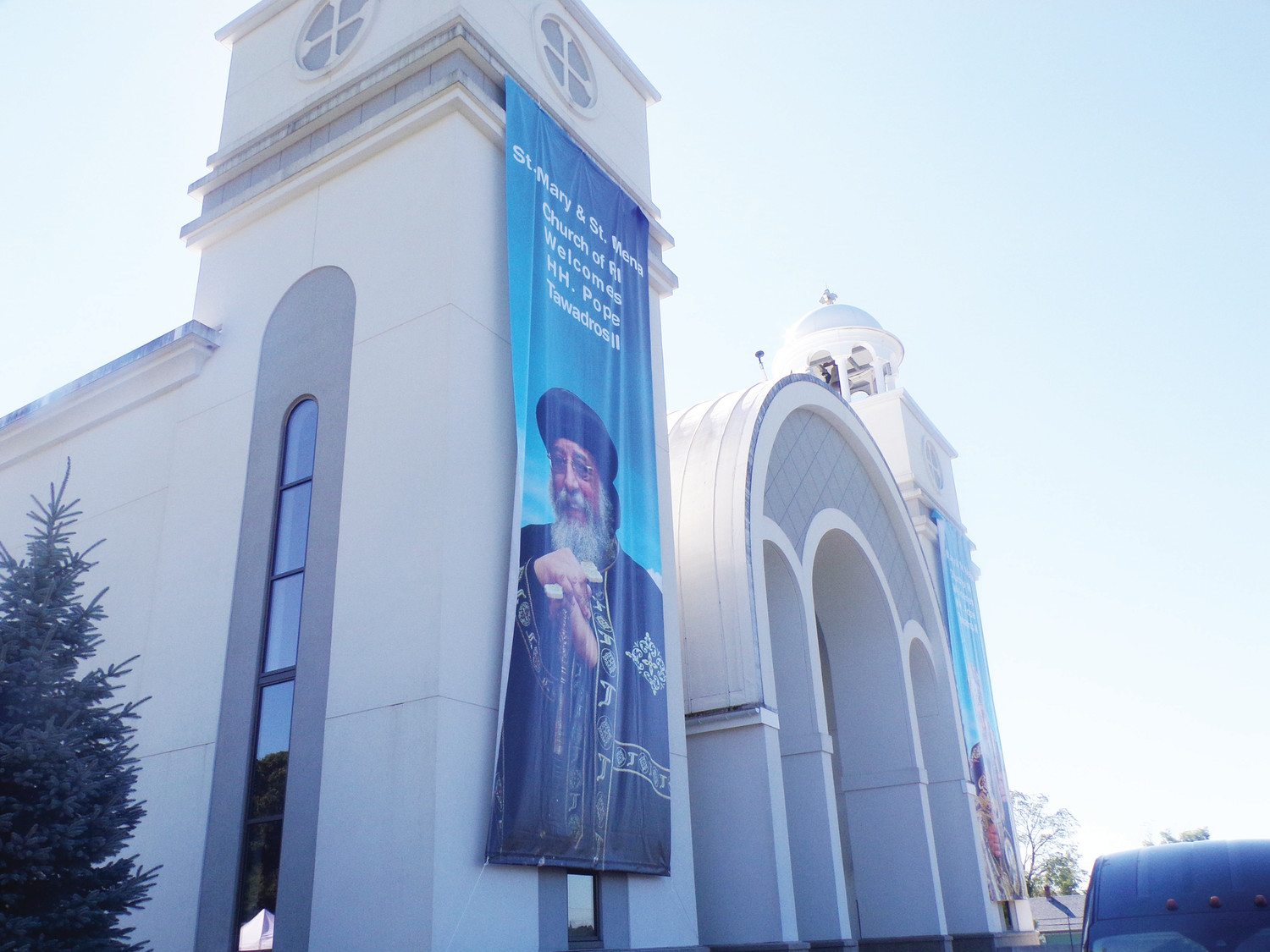 Pope of Egyptian Coptic Orthodox Church makes visit to R.I. Rhode Island Catholic